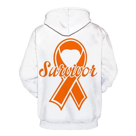 3d cancer survivor hoodie sweatshirt pullover tien stores shop for custom t shirts