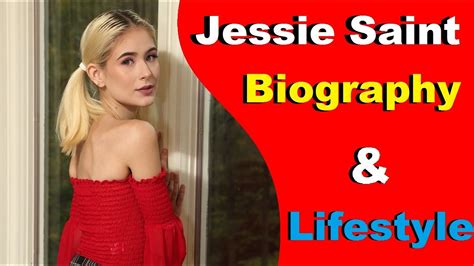 Jessie Saint Biography And Lifestyle Jessie Saint Youtube
