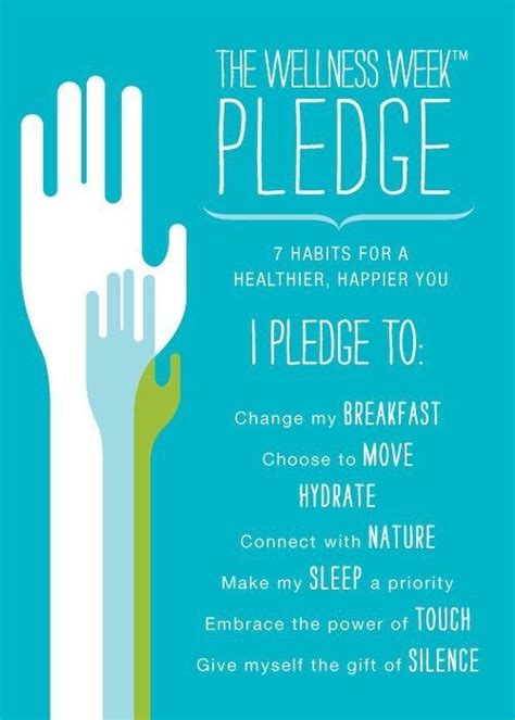 What Will You Pledge On This Wellnesswednesday Workplace Wellness
