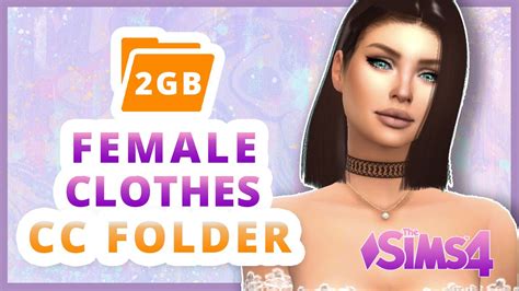 Female Clothes Shoes Cc Folder 2gb The Sims 4 Create A Sim Mods