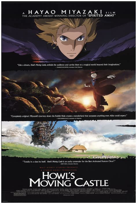 Howl's moving castle movie posters are rolled in newsprint to protect edges and ship in a sturdy triangular tube. Howl's Moving Castle 2004 Original Movie Poster #FFF-71777 ...