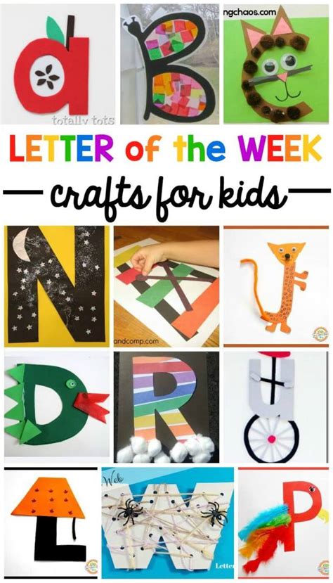 Letter Art Recycled Crafts
