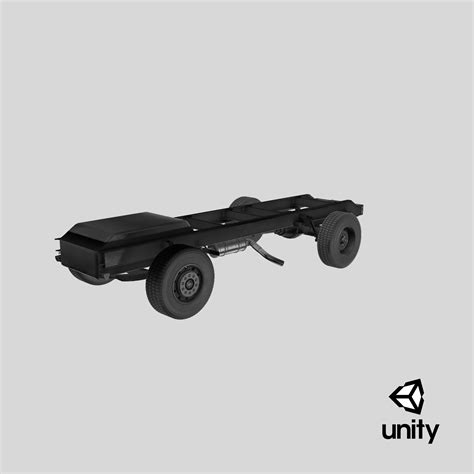 Simple Truck Frame Chassis 3d Model 49 Gltf Ma Max Unknown Fbx