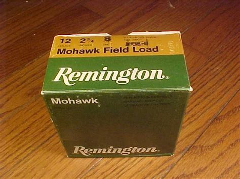 Box Remington Mohawk Field Load 12 Gauge 8 Shot