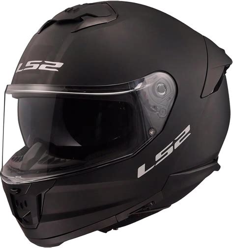 Ls Ff Stream Ii Matt Black Dual Visor Full Face Motorcycle Helmet