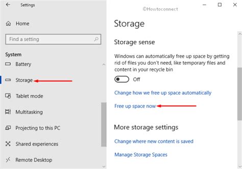 How To Recover Space After Installing 1803 Windows 10 April 2018 Update