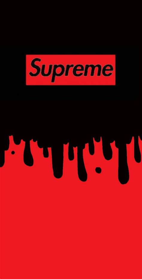 Red Supreme Wallpapers Top Free Red Supreme Backgrounds Wallpaperaccess