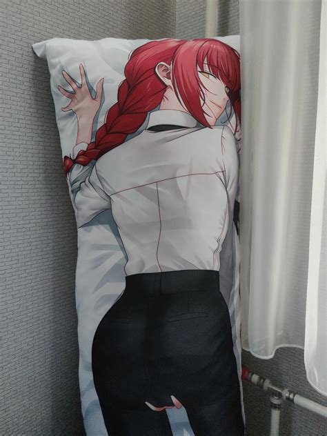 Makima Chainsaw Man Pillow Cover Anime Body Pillows