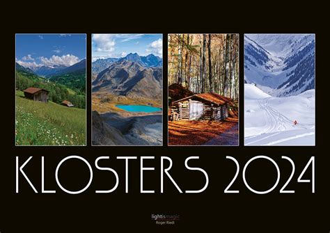 Fotokalender Klosters 2024 Lightismagic