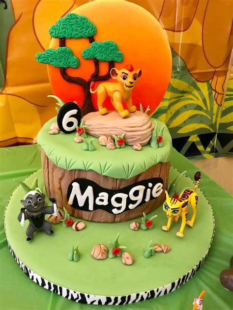 Lion Guard Cake Design Fashiondesignsketcheshowtodrawdress