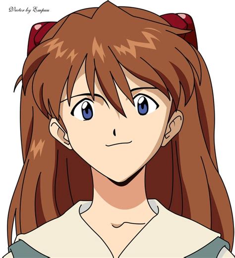 Asuka Langley Soryu From Neon Genesis Evangelion Empuu Animevectors