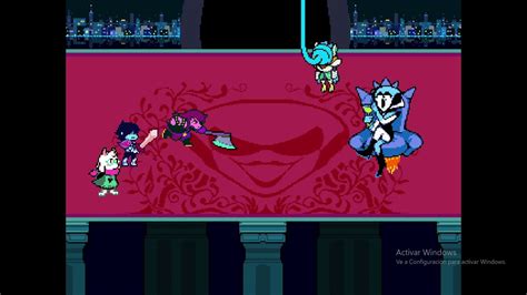 Deltarune Chapter 2 Neutral Route Vs Queen And Berdly Boss Fight