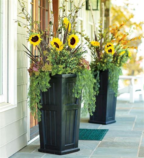 10 Flower Pots Front Porch Planter Ideas
