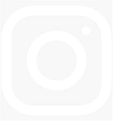 Insta Icon White Instagram Logo White Black Background Png Image