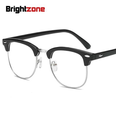 Brightzone Spectacle Half Frame Myopia Anti Blue Light Rays Glasses