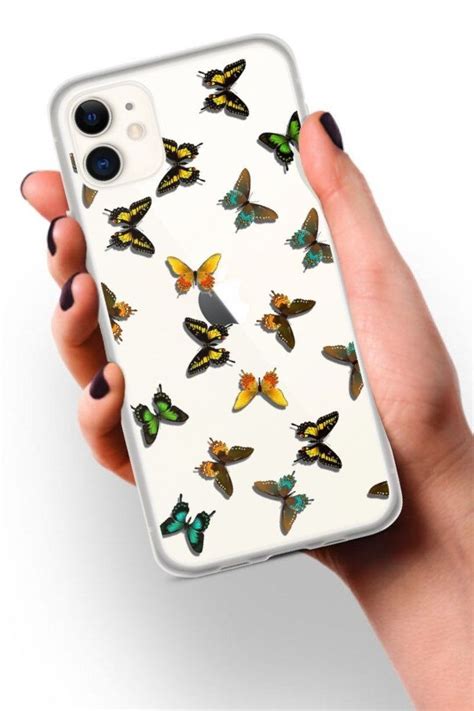 Butterfly Iphone 11 Case Clear Iphone 11 Pro Case Aesthetic Iphone 11