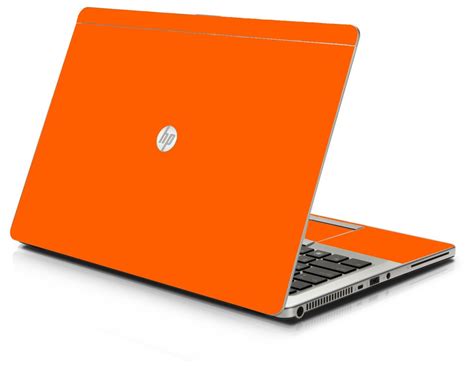 Orange Hp 9470m Laptop Skin