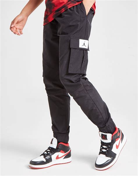 Black Jordan Jumpman Woven Cargo Pants Junior Jd Sports