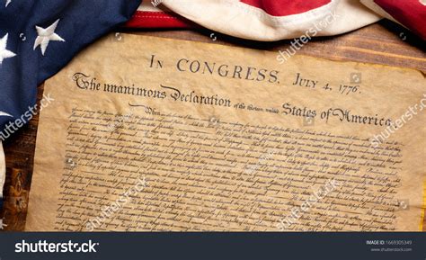 United States Declaration Of Independence Images Stock Photos