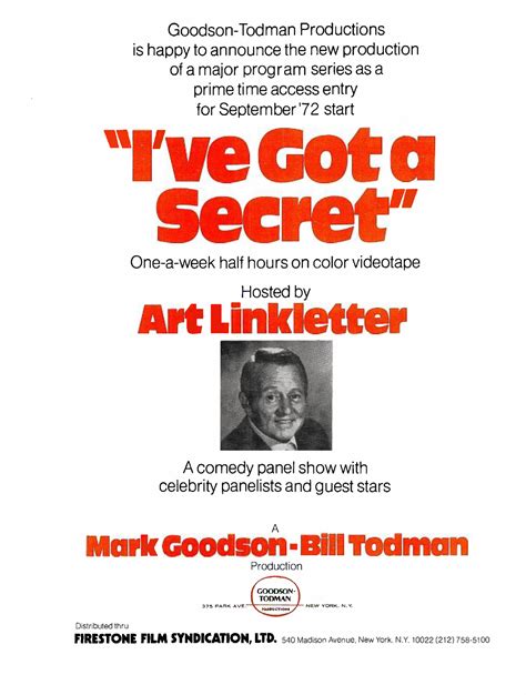 Ive Got A Secret 1972 Mark Goodson Wiki Fandom Powered By Wikia