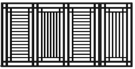 Rangka pagar dan pintu menggunakan rangka hollow 40 x 40 mm atau 40 x 60 mm. Gambar Contoh Model Pagar Minimalis Terbaru ASIA Bengkel ...