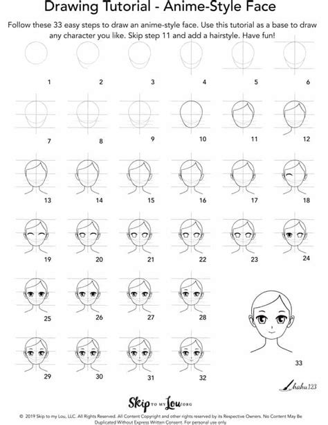 How To Draw Manga Characters For Beginners Step By Step Manga