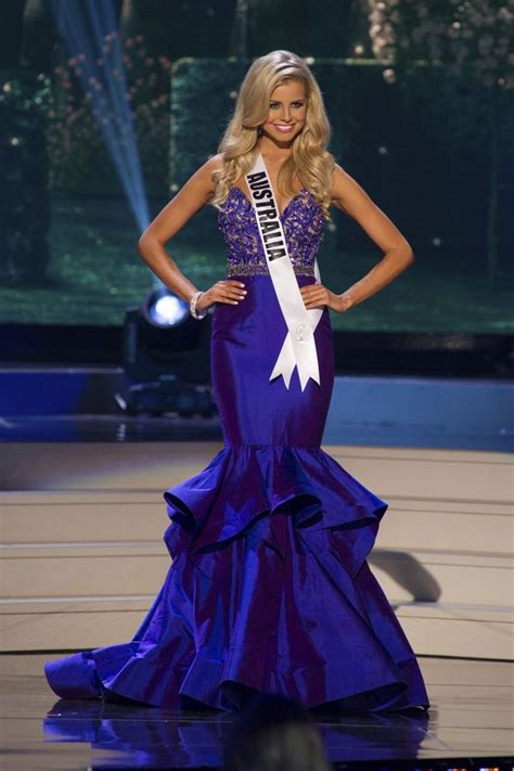 Miss Universe Tegan Martin Miss Australia Evening Gown Prelim