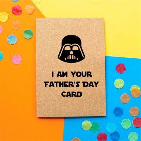 Funny Fathers Day Card I Am Your Fathers Day Card Etsy Uk