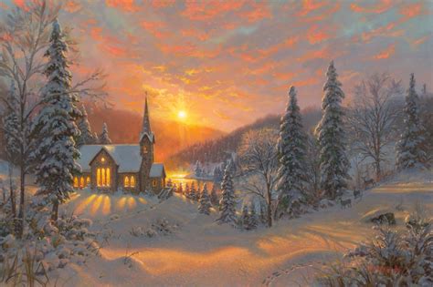 Christmas Morning By Mark Keathley Infinity Fine Art