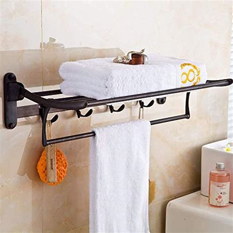 Towel Racks With Shelves For Bathroom Towel Rack Above Toilet Large