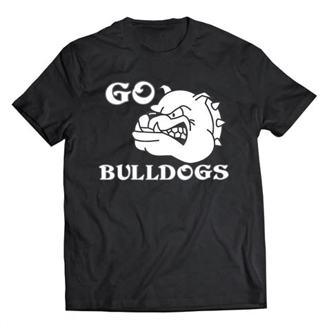 Go Bulldogs Football Baseball Basketball Cheer School Spirit