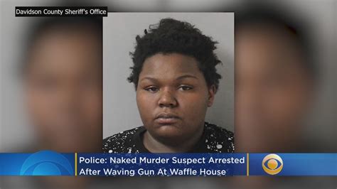 Police Naked Murder Suspect Arrested After Waving Gun At Waffle House