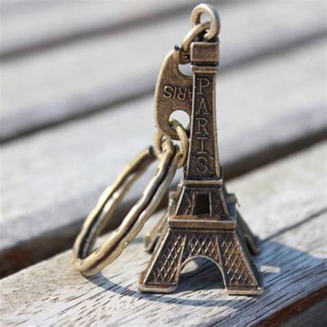 Eiffel Tower Keychain Pfs Hot Sale France Eiffel Tower Fine Keychain