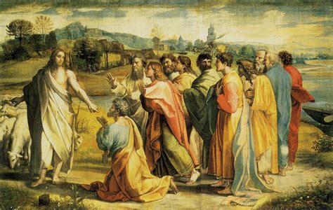 Raphael Christ Giving The Keys Of Paradise To Saint Peter