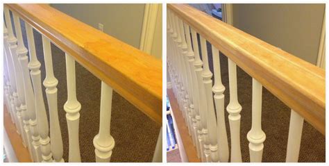 Two Points For Honesty Refinishing Oak Stair Railings