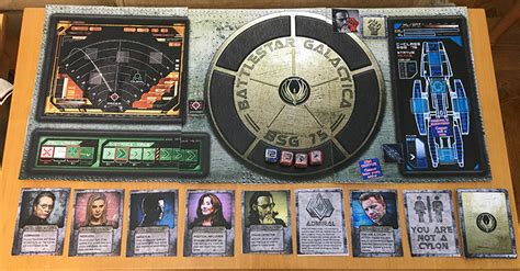 Battlestar Galactica Express Board Games You Can Play Blind