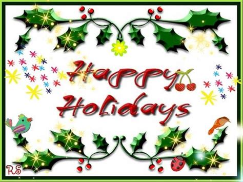 Happy Holidays To Gladden Your Heart Free Happy Holidays Ecards 123