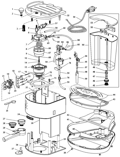 Delonghi Magnifica Parts Diagram Free Wiring Diagram