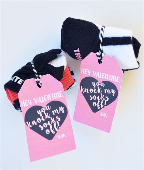 You Knock My Socks Off Valentine Printable — Momma Society