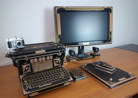 The Classic Typewriter Setup Full Pc Setup In A Very Classic Etsy