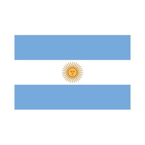 Argentina 3x5 Flag Polyester Flag With 2 Grommets On Left