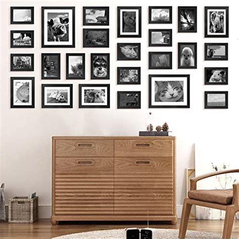 Voilamart Picture Frames Set Of 26 Multi Pack Photo Frame Set Wall