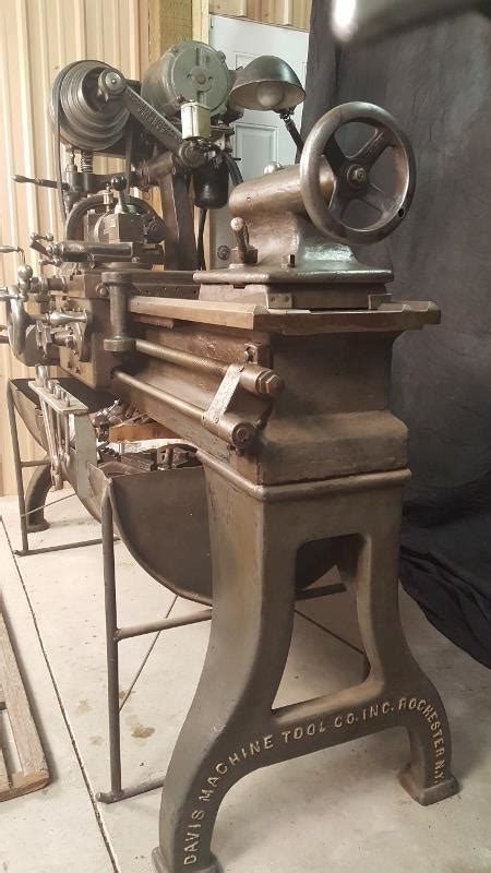 Davis Machine Tool Engine Lathe Circa 1930s Prist Us 450000