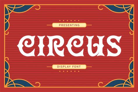 15 Circus Fonts Ttf Otf Free Download Graphic Cloud