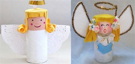 Toilet Paper Roll Angel Craft Mitraland