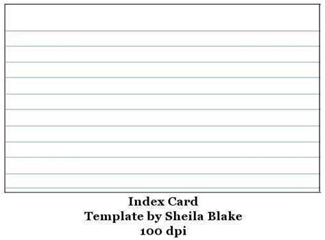 4x6 Index Card Template For Word Cards Design Templates