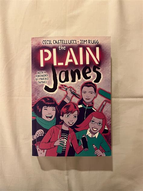 3 in 1 the plain janes by cecil castellucci and jim rugg graphic novel comic book hobbies