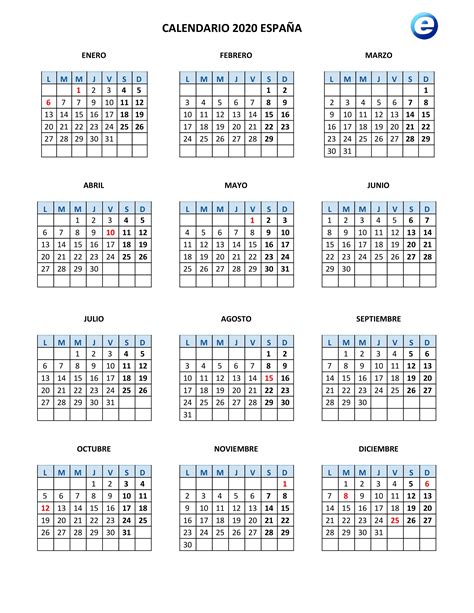 Calendario 2020 Para Imprimir Y Editar Calendario 2019 Gambaran