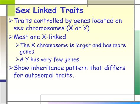 Ppt Sex Linked Traits Powerpoint Presentation Free Download Id2485227