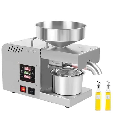 Stainless Steel Oil Press Machine Commercial Home Oil Extractor
